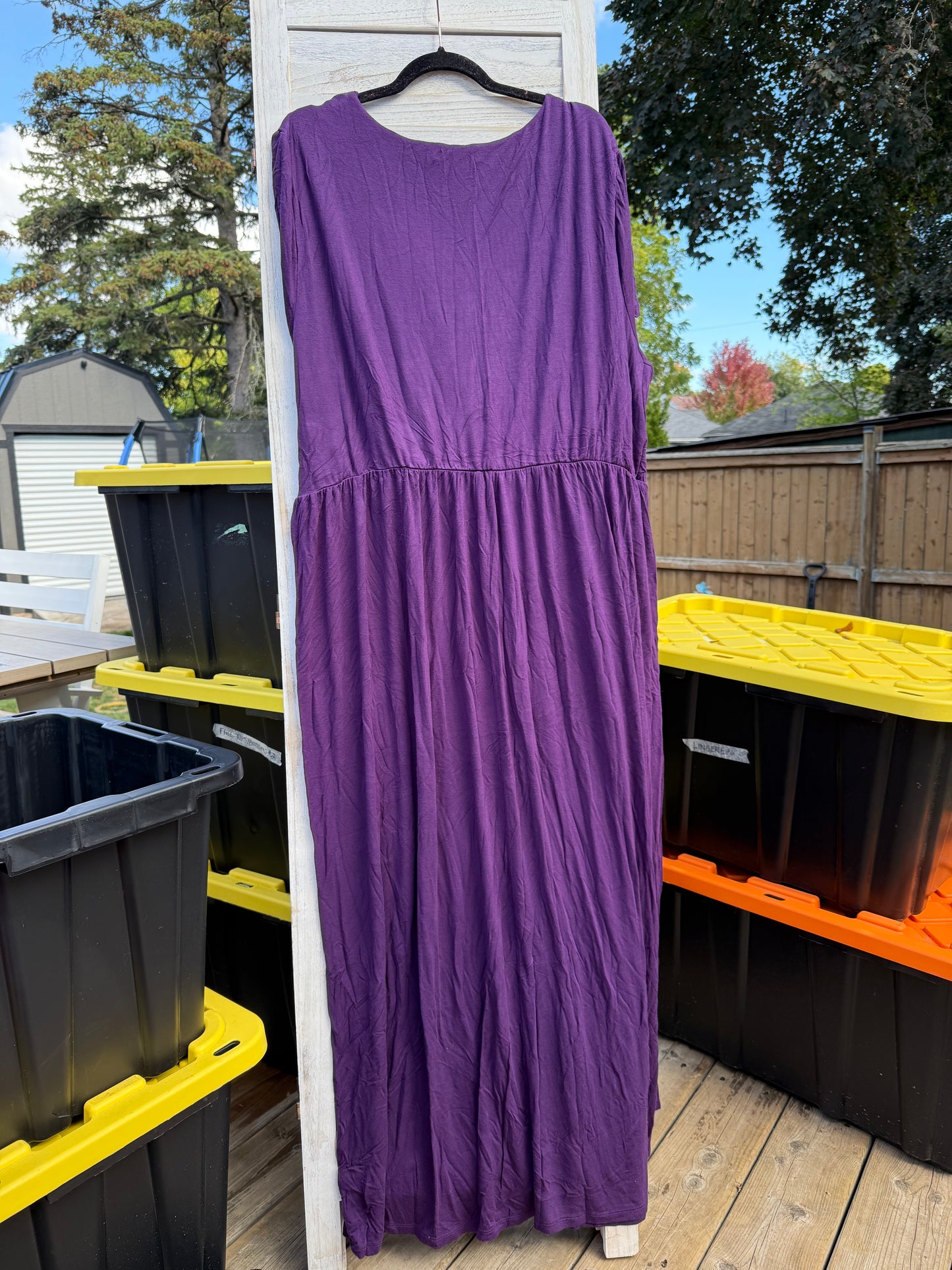 Merri Skye Purple Maxi Dress