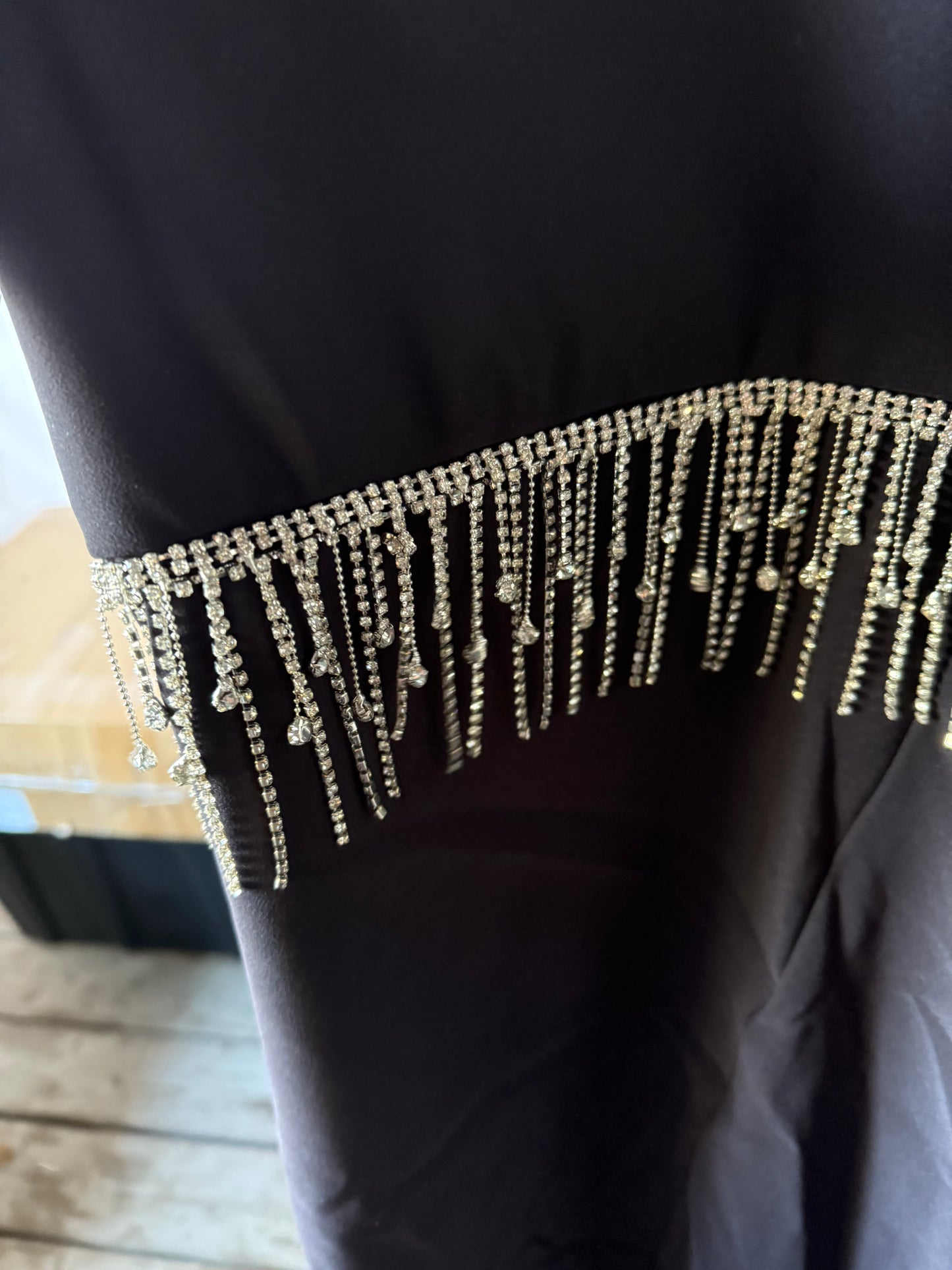 ELOQUII Collectors Black Embellished Dress