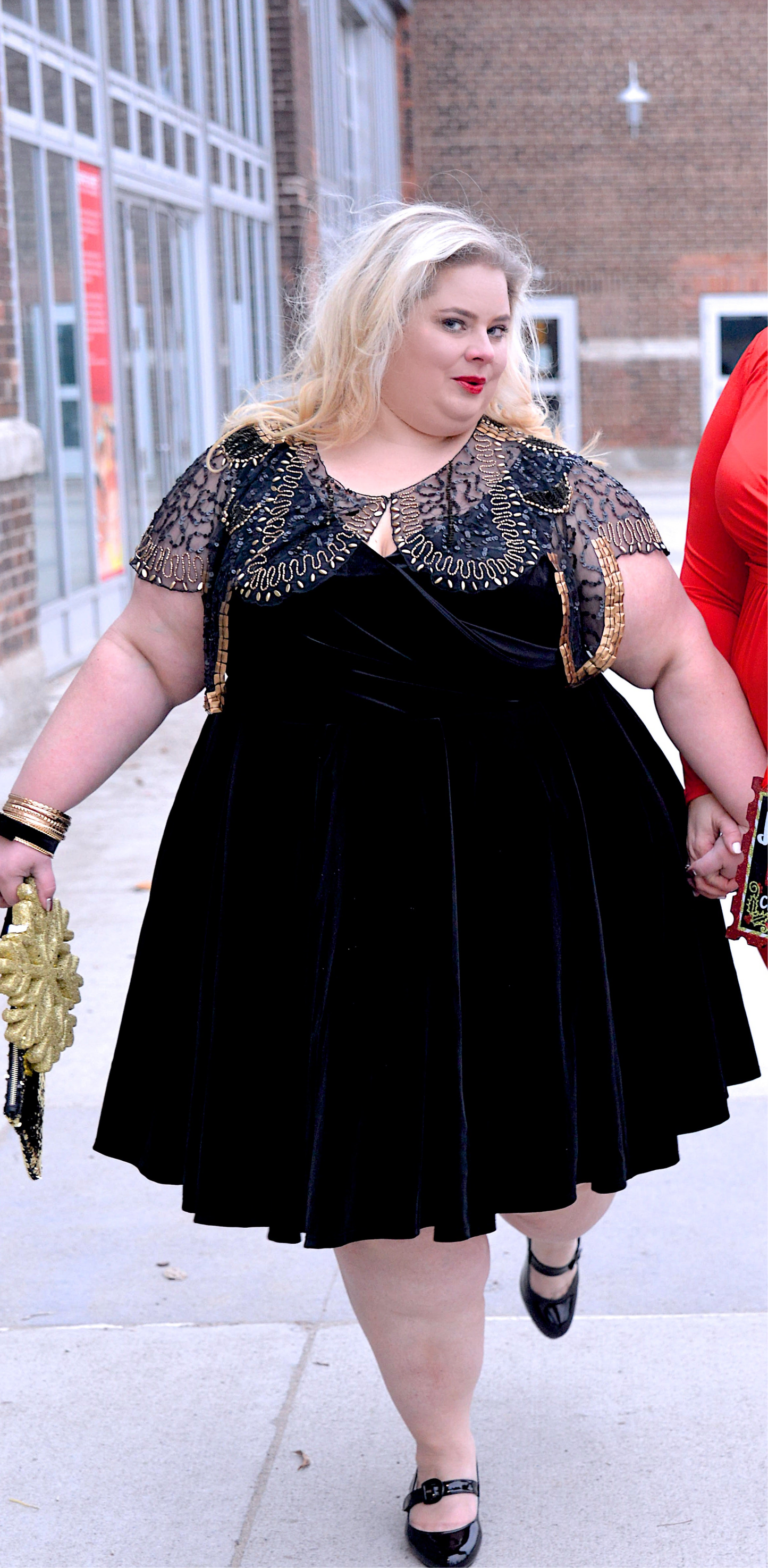 Torrid Black Velvet Dress