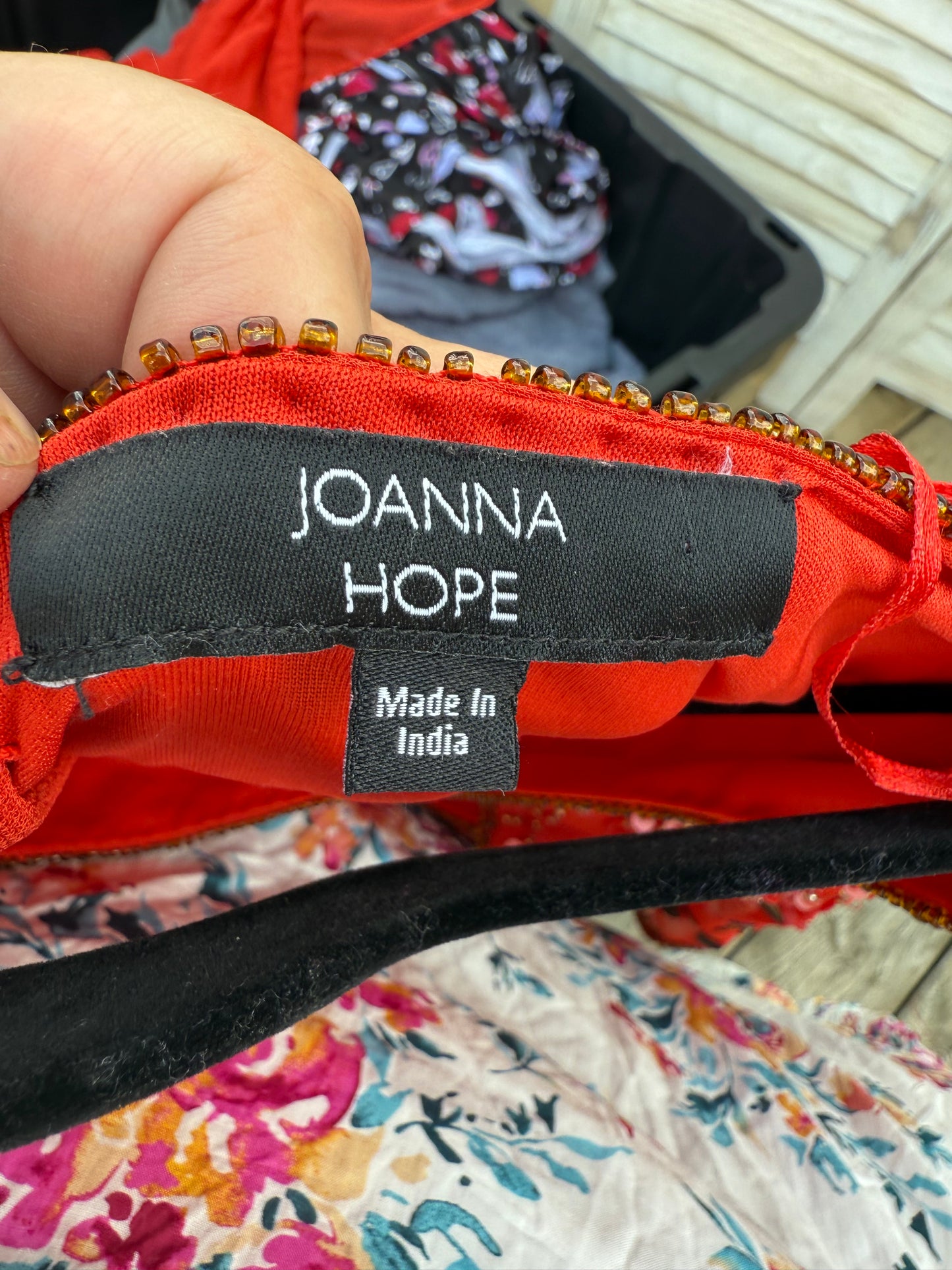 Joanna Hope Orange Formal Dress