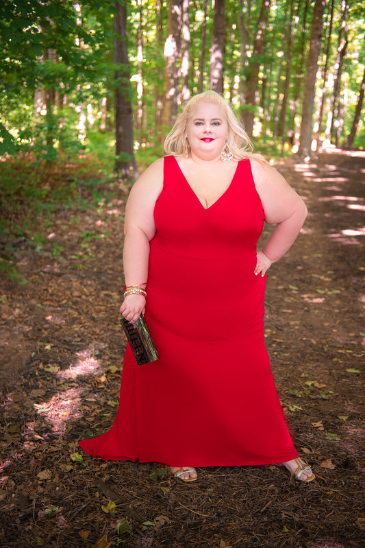 ELOQUII Red Gown