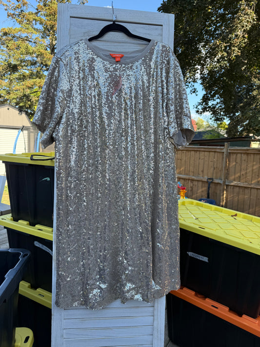 Joe Fresh Sequin Tshirt Dress