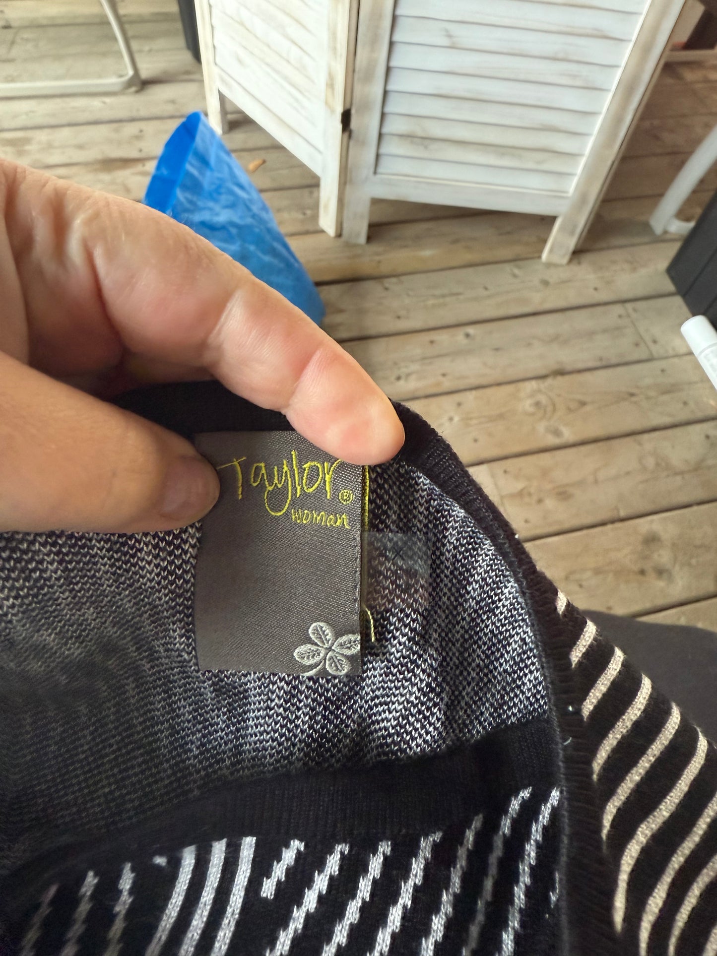 Dia Black Sweater Dress