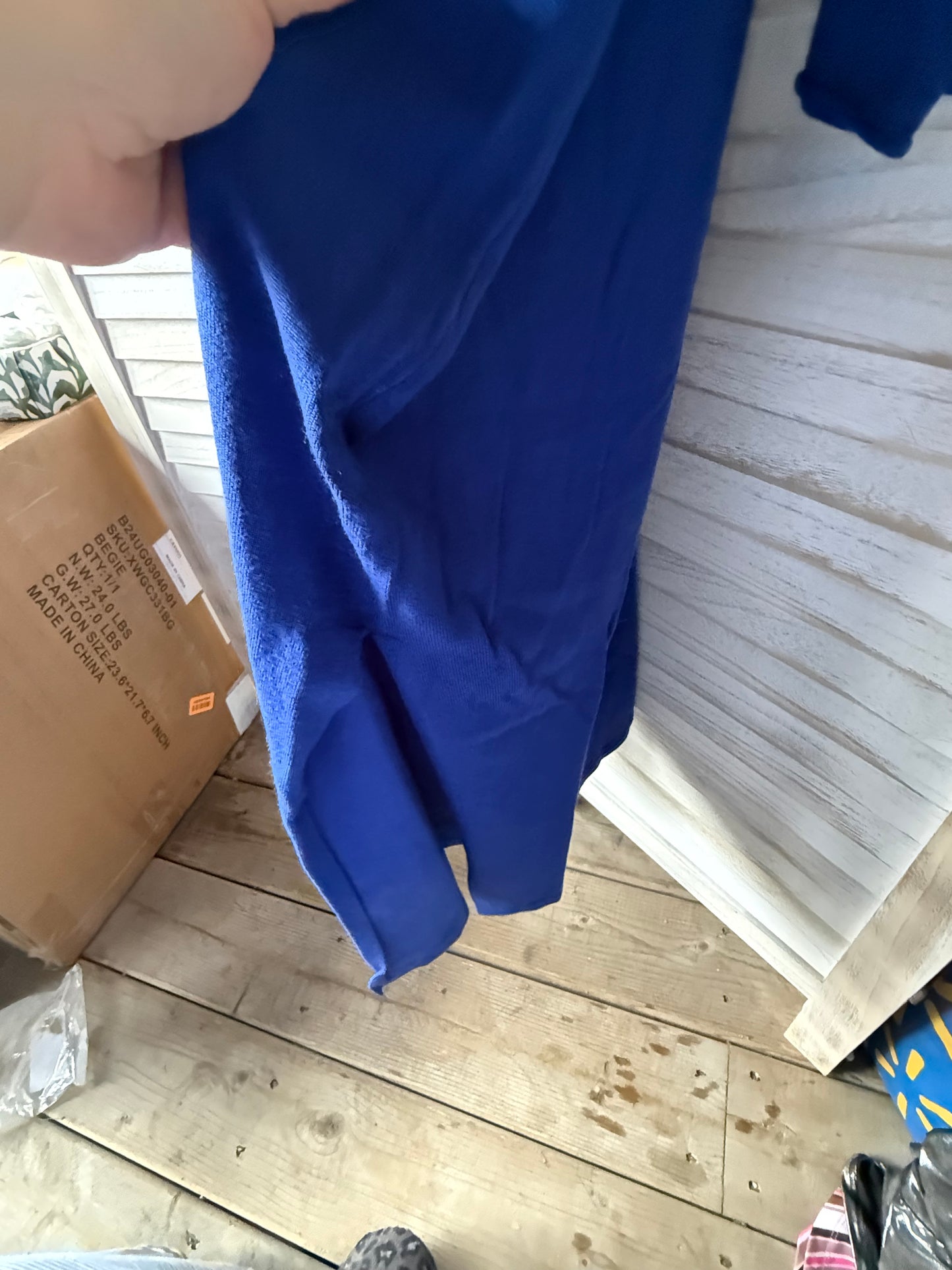 Ulla Popken Blue Knit Dress