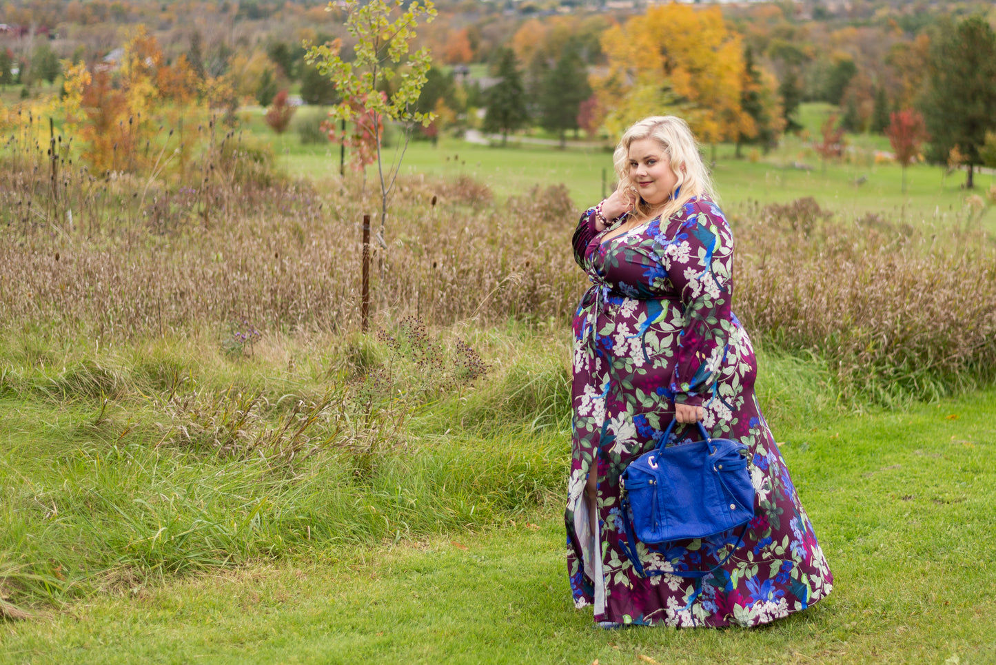 ELOQUII Print Maxi Dress