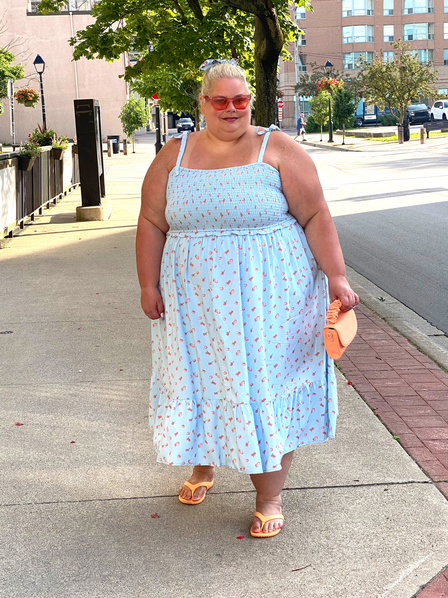 Torrid Tropical Print Dress