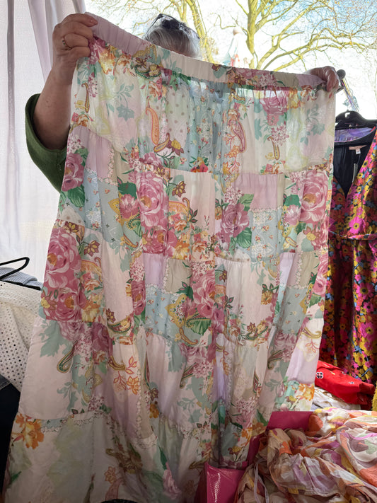 ELOQUII Floral Maxi Skirt