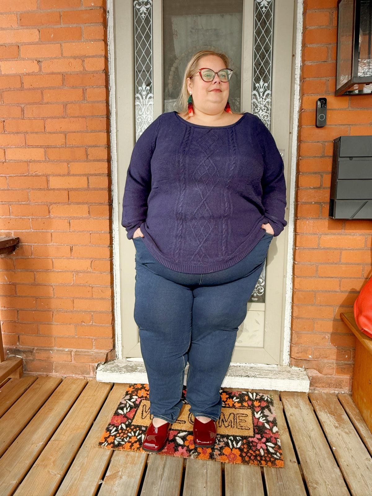 Catherine’s Knit Jeans