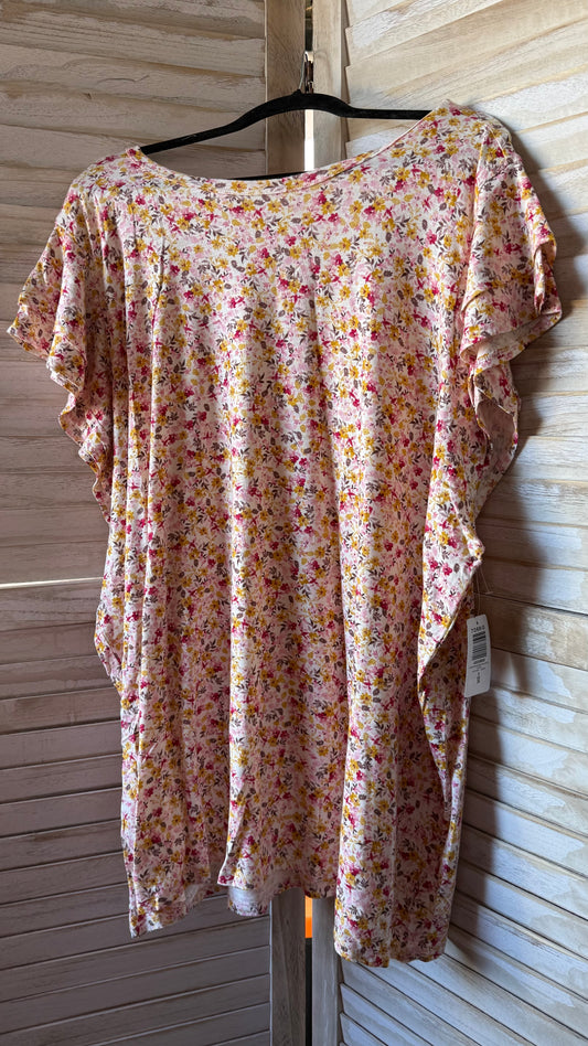 Torrid Floral Tunic T-Shirt