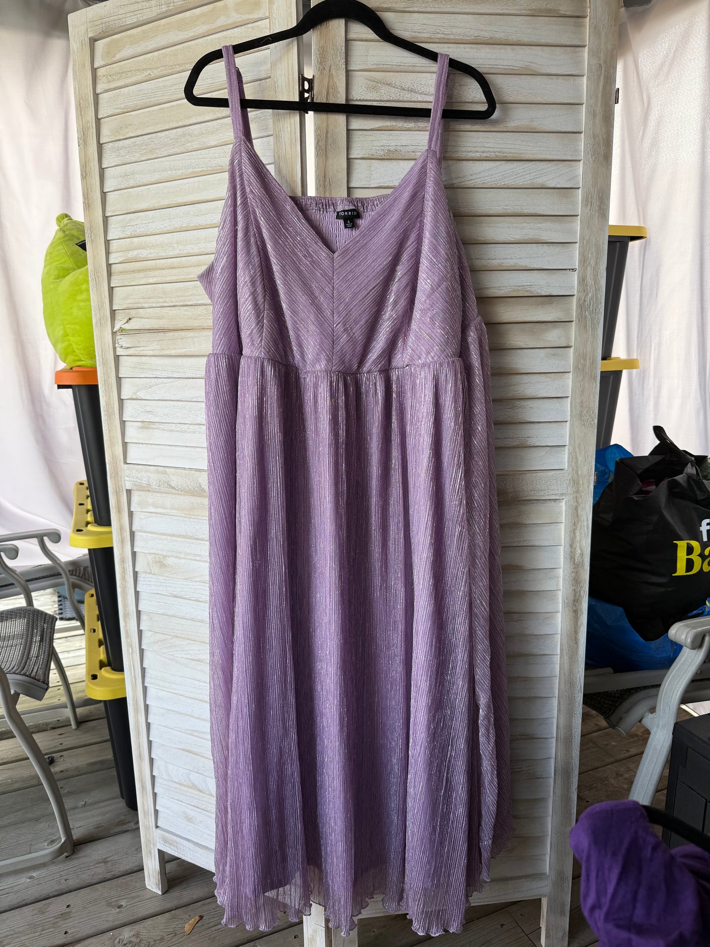Torrid Lilac Shine Dress
