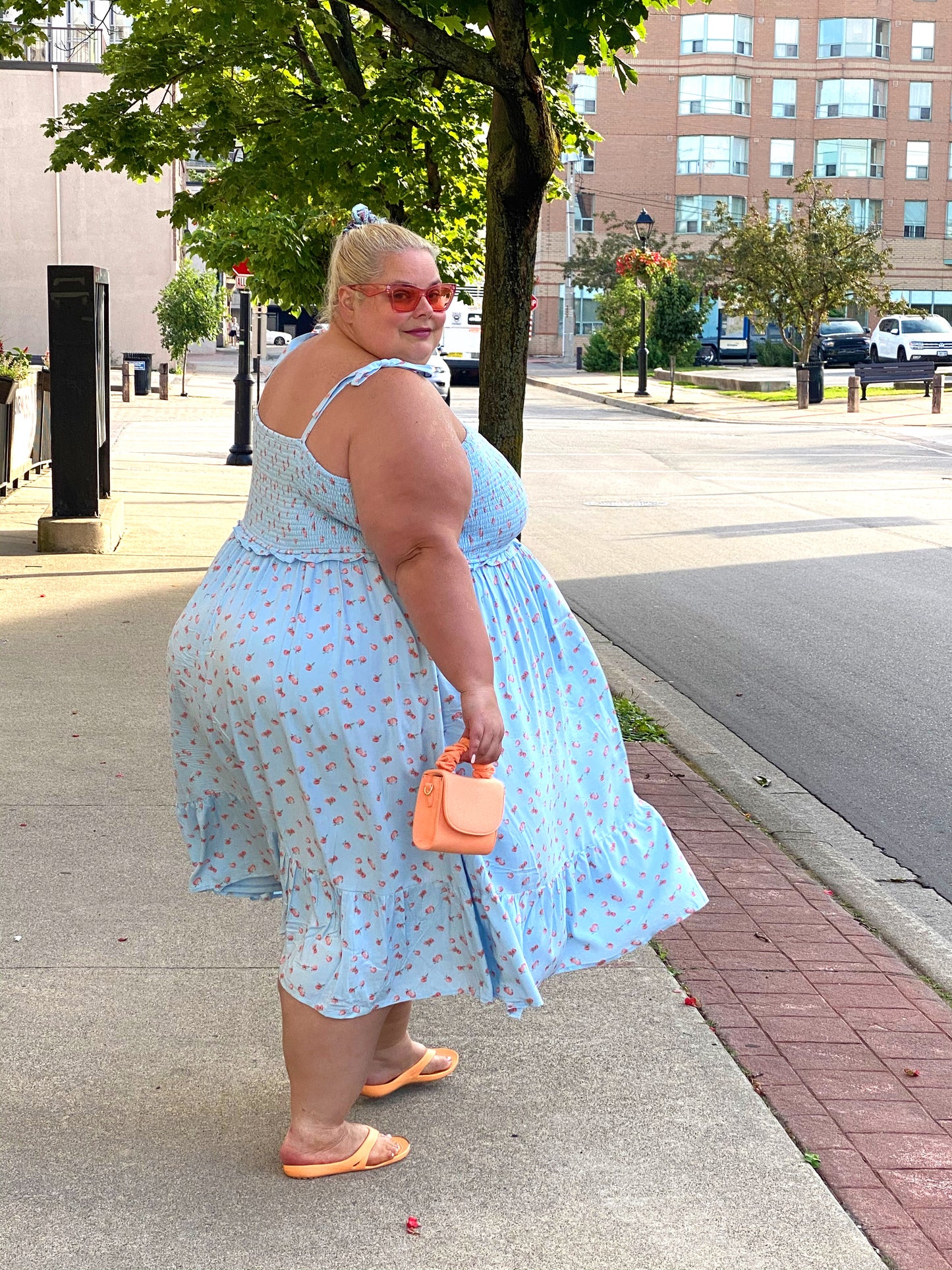 Torrid Tropical Print Dress