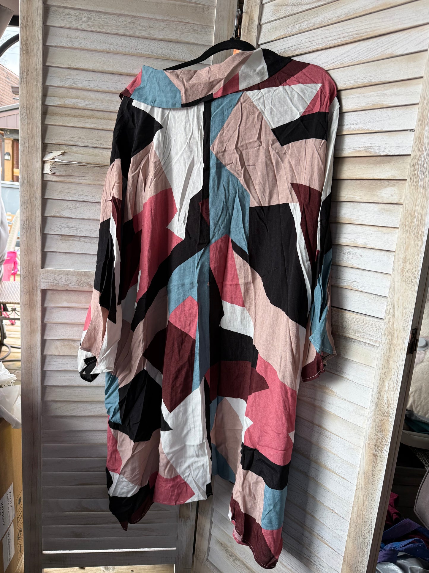 Ulla Popken Geometric Print Tunic