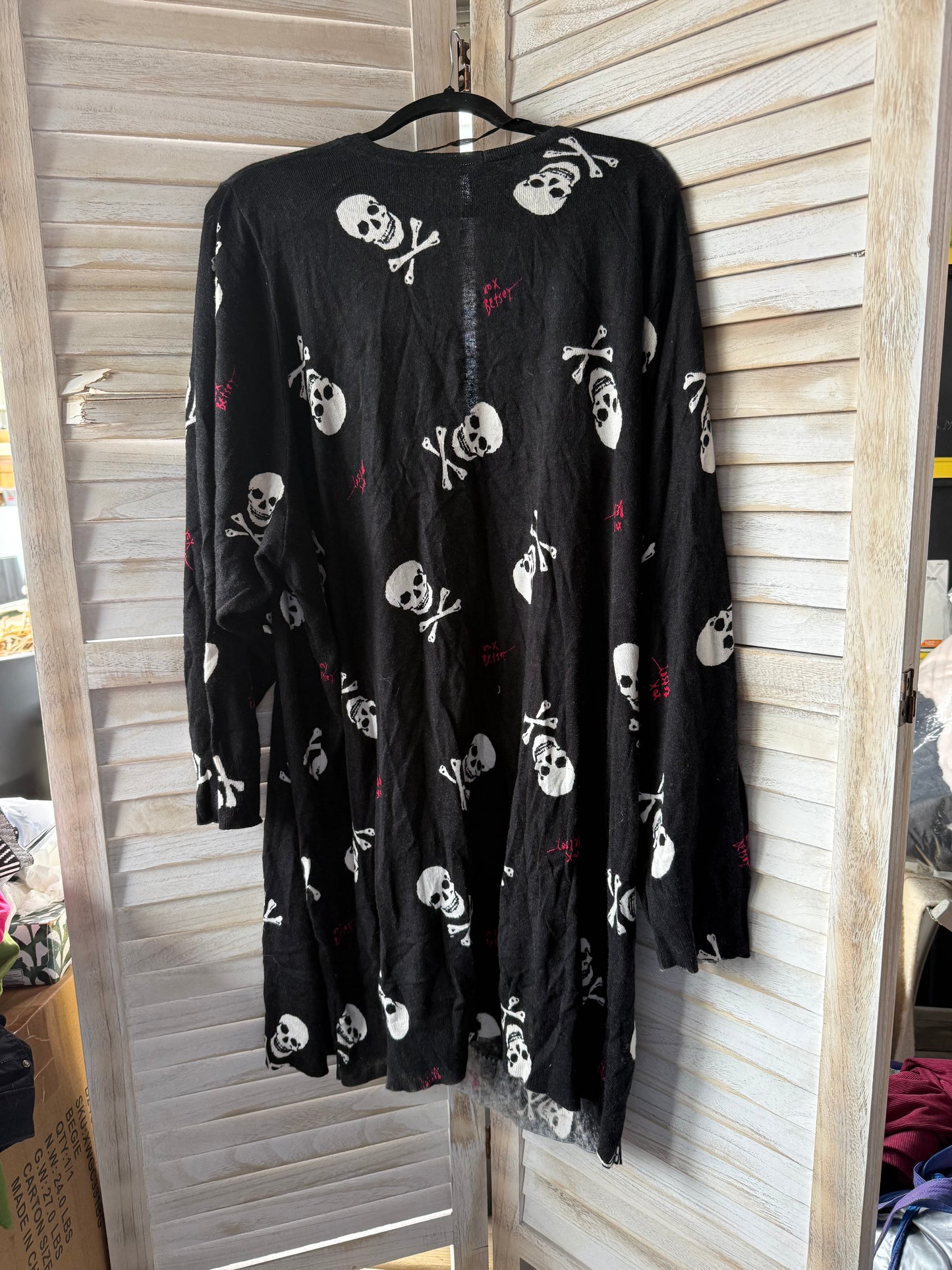 Torrid x Betsey Johnson Skull Cardigan