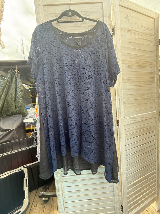 Lane Bryant Lace Tshirt