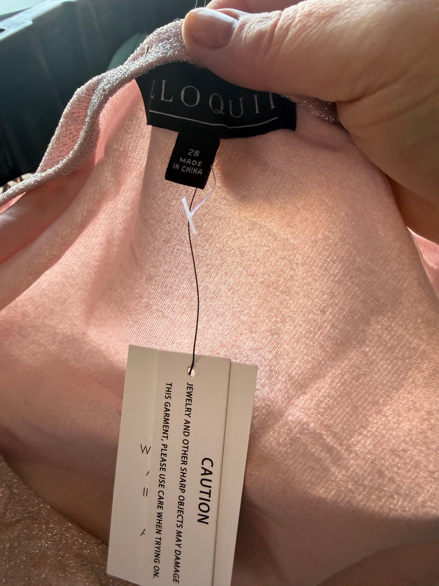 ELOQUII Pink Sparkle Dress