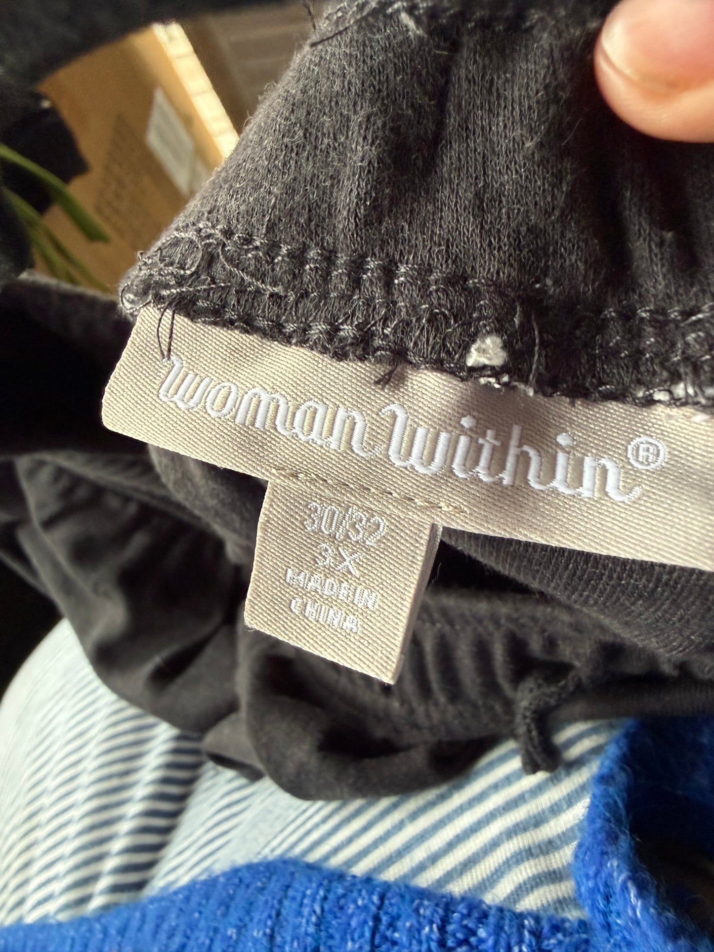 Woman Within Grey Maxi Skirt