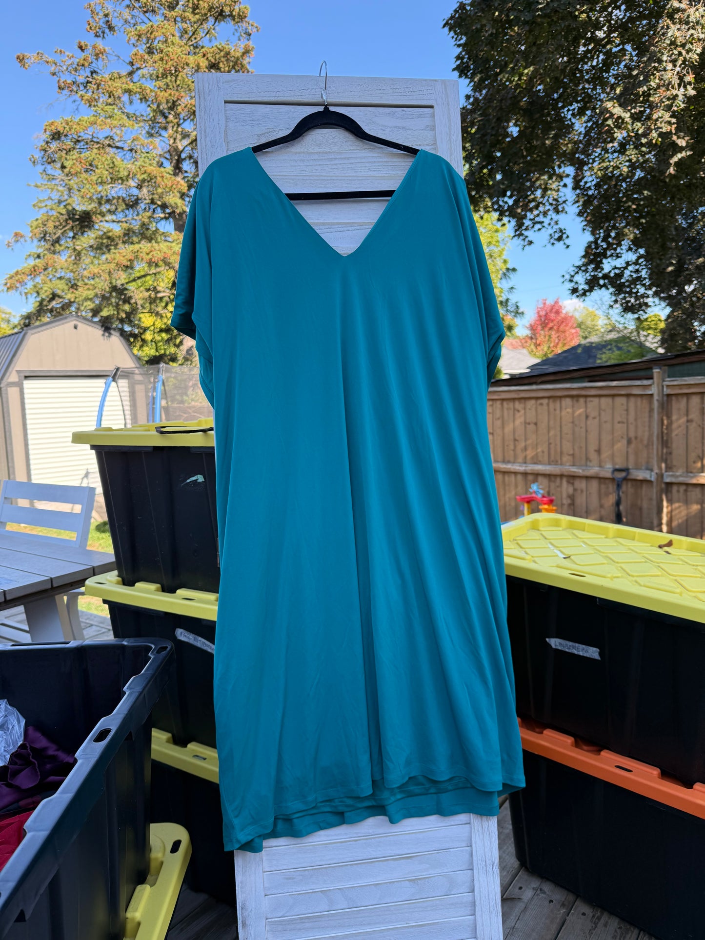 PENN Green Shift Dress