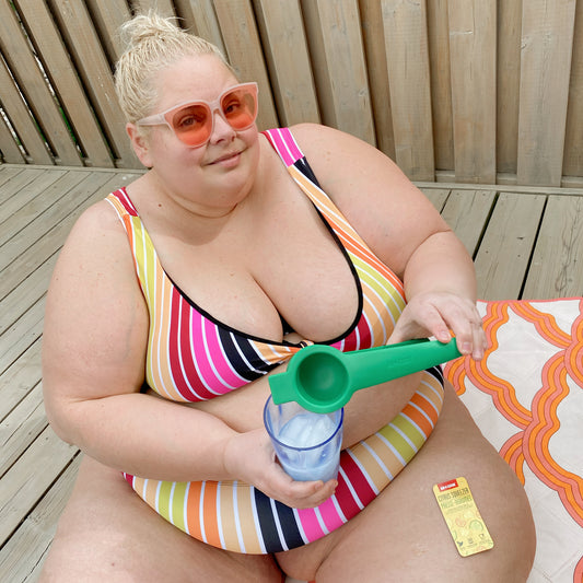 Torrid Striped Bikini