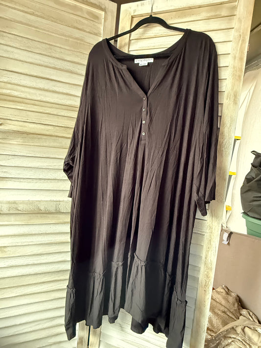 PENN Black T-Shirt Dress