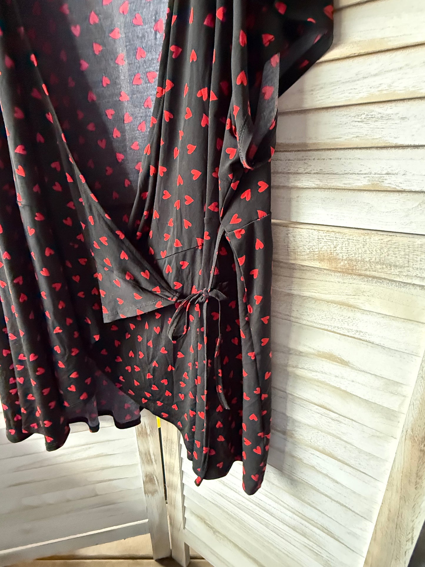 Torrid Heart Print Wrap Top