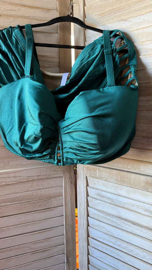 Lane Bryant Teal Bikini