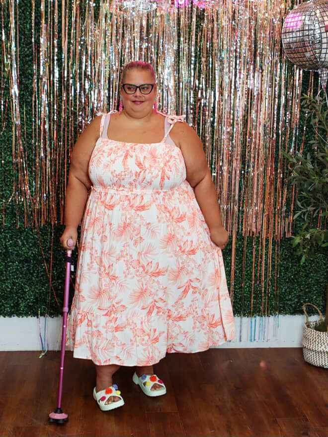 Torrid Tropical Print Dress