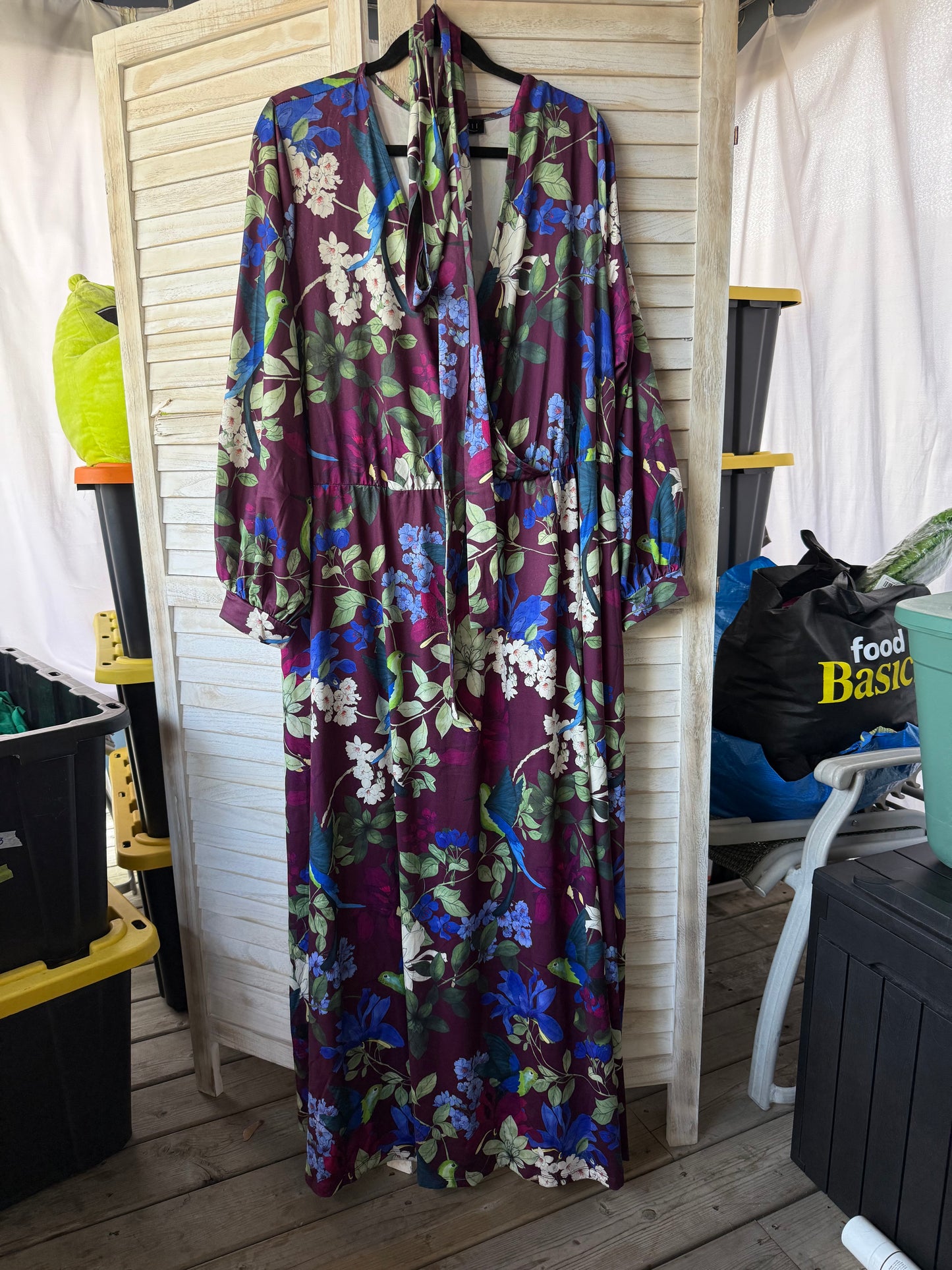 ELOQUII Print Maxi Dress