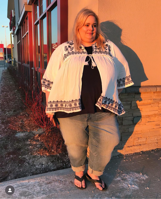 Torrid Embroidered Shirt