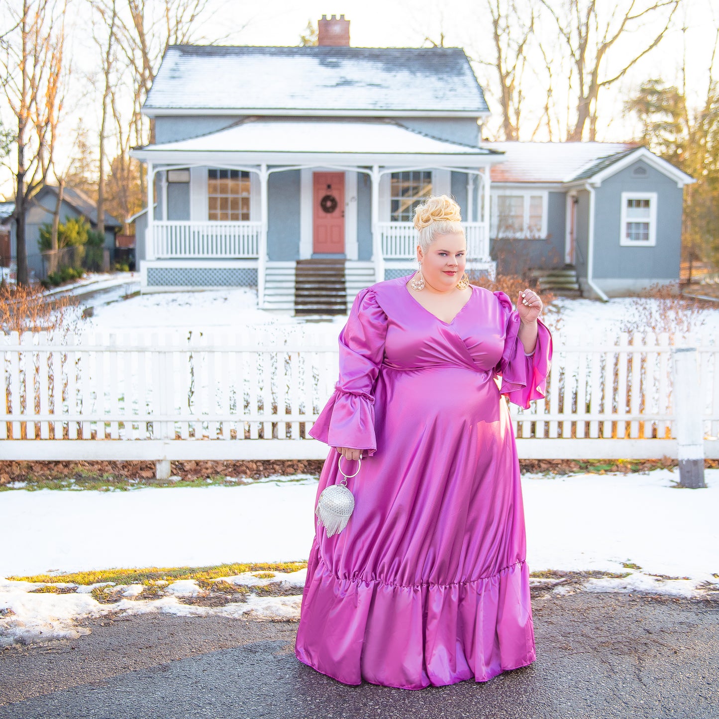 Loud Bodies Lilac Dress
