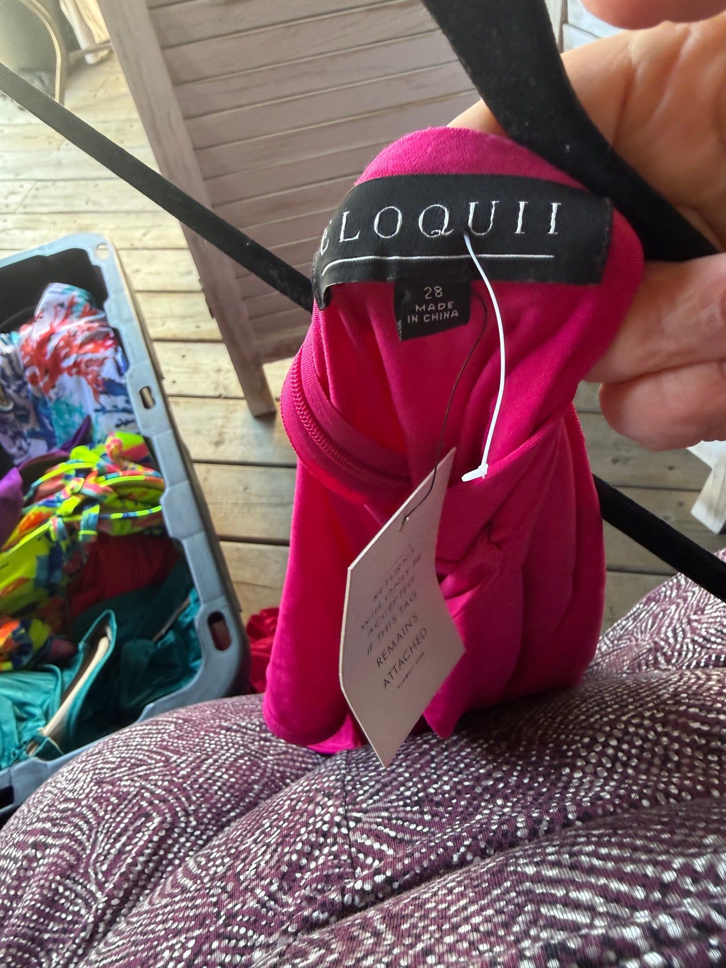 ELOQUII Fuschia Cape Dress