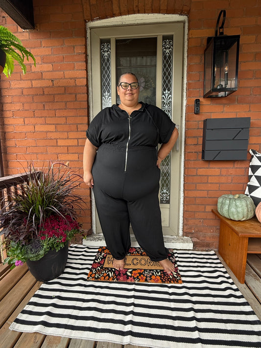 SHEIN Black Jumpsuit