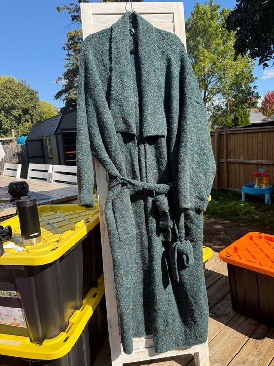 ModCloth Green Duster Sweater