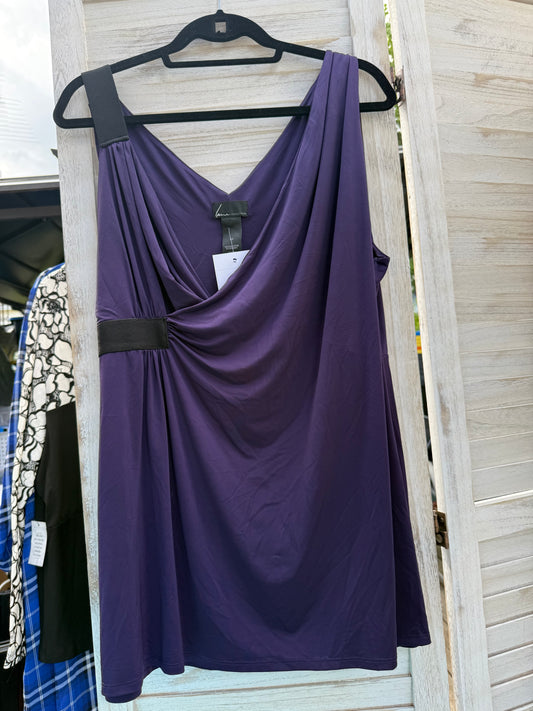 Lane Bryant Purple Tank Top