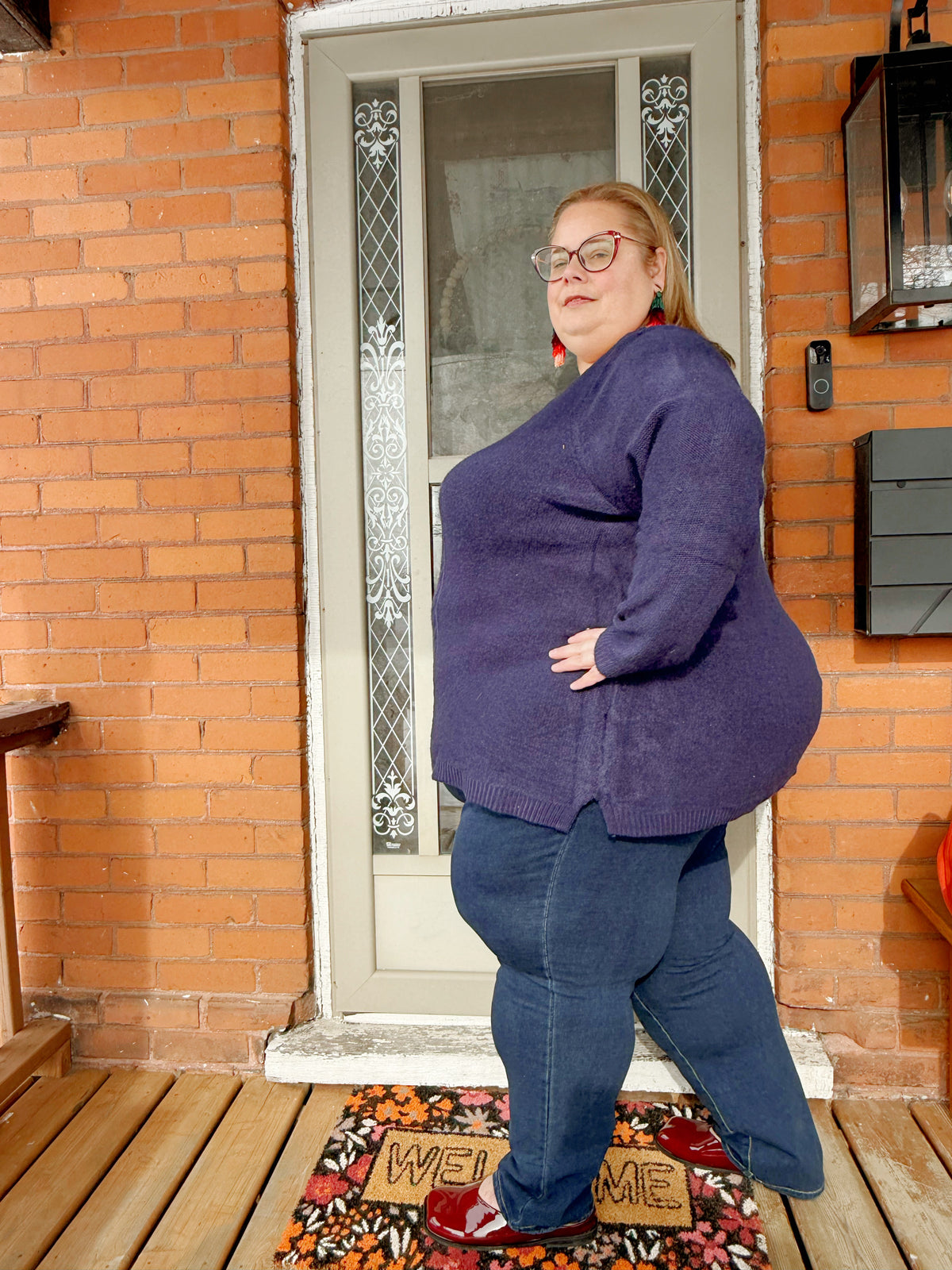 Catherine’s Knit Jeans