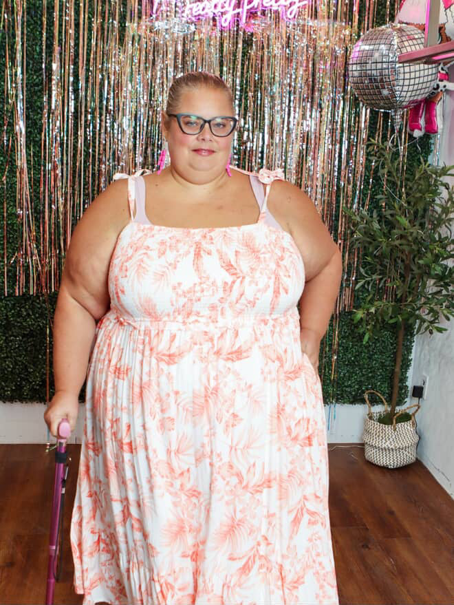 Torrid Tropical Print Dress