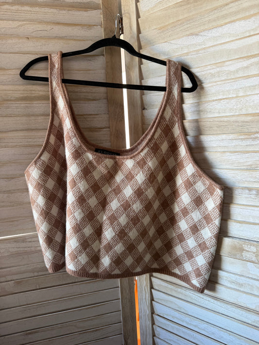 ELOQUII Cropped Sweater Tank
