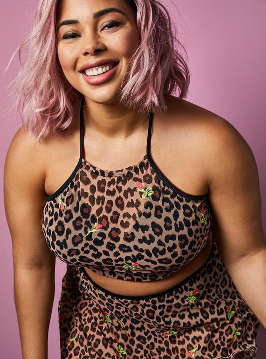 Torrid x Betsey Johnson Animal Print Bikini