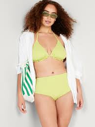 Old Navy Lime Green Eyelet Bikini