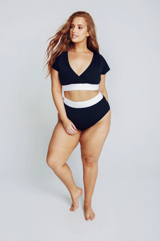 Alpine Butterfly Satin Sheen Bikini