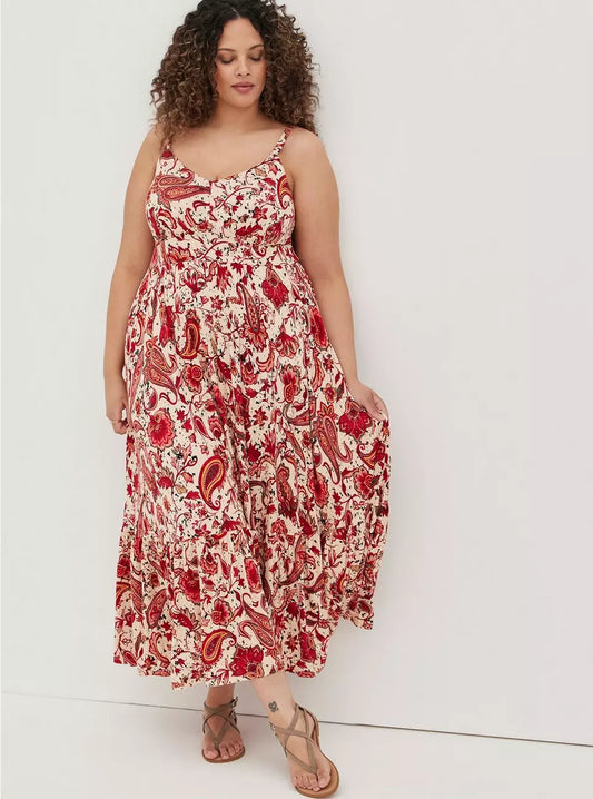 Torrid Paisley Maxi Dress